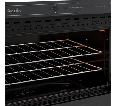 Cocina TEM Luna Glass Super Gas 5H Horno Doble Parrilla Mesada de Cristal Templado - Tienda Universo